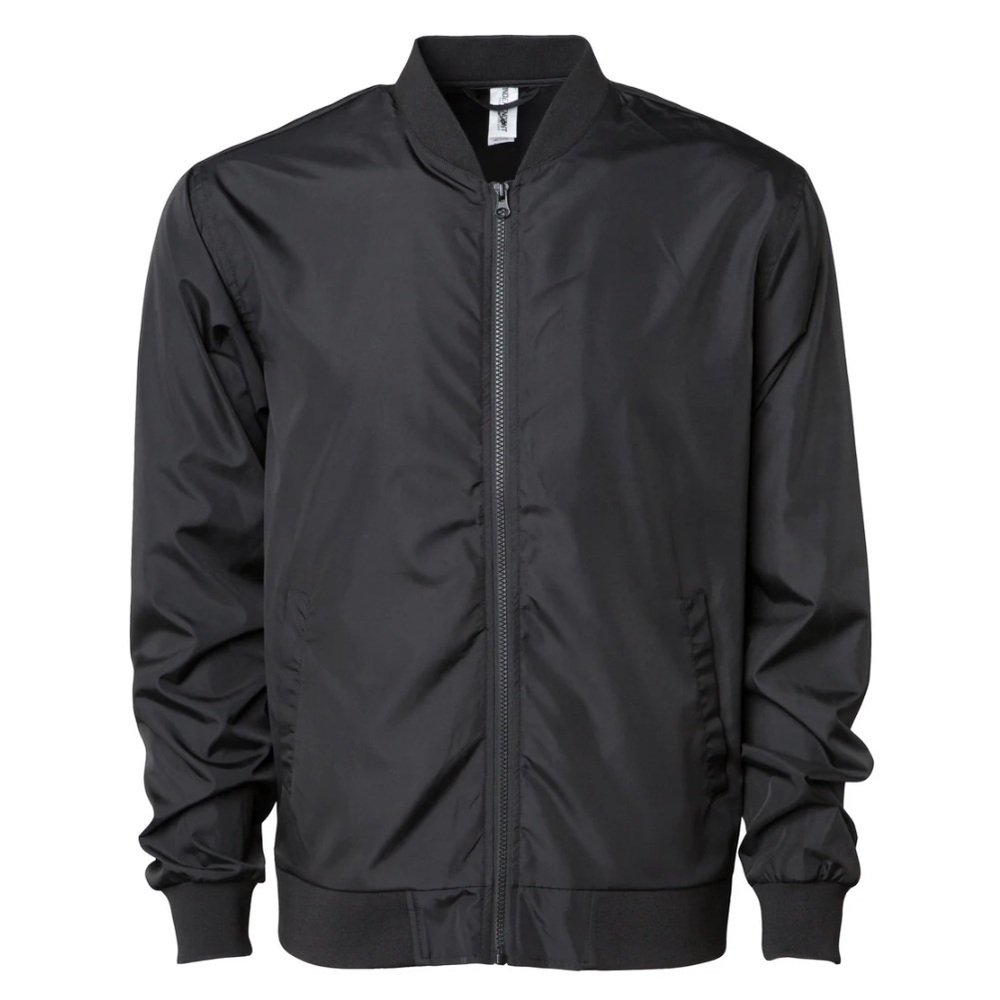 NEW Independent Lightweight bomber jacket EXP52BMR, Black, 2XL